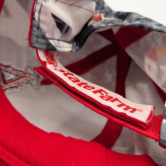 Los Angeles Angels Baseball Hat, Mike Trout Graphic, MLB, State Farm, Sixth Man - Picture 7 of 8